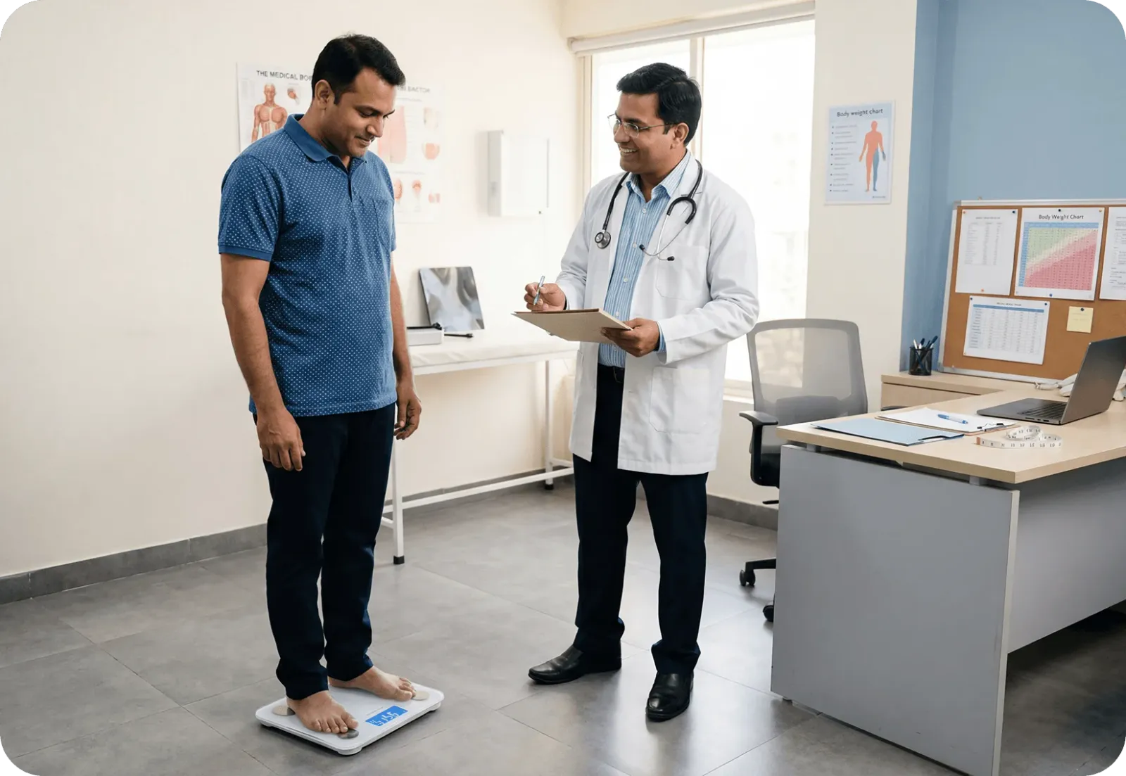 Weight management consultation