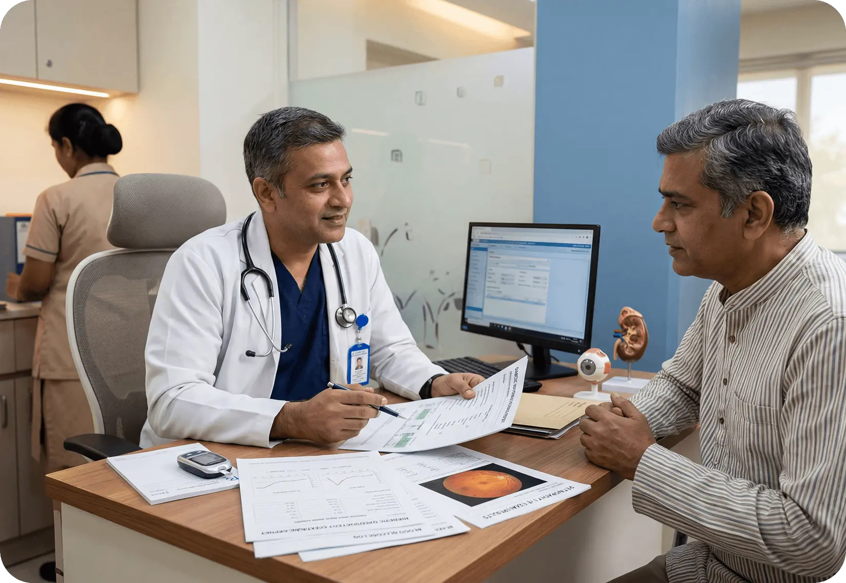 Kidney and Eye Checks